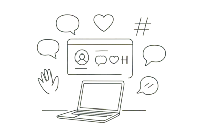 Social Media & Content-Marketing Icon